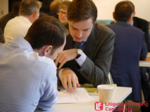 Speed Networking - among litgators and hedge funds at the inaugural international Litigation Funding Conference for global litigators in New York City